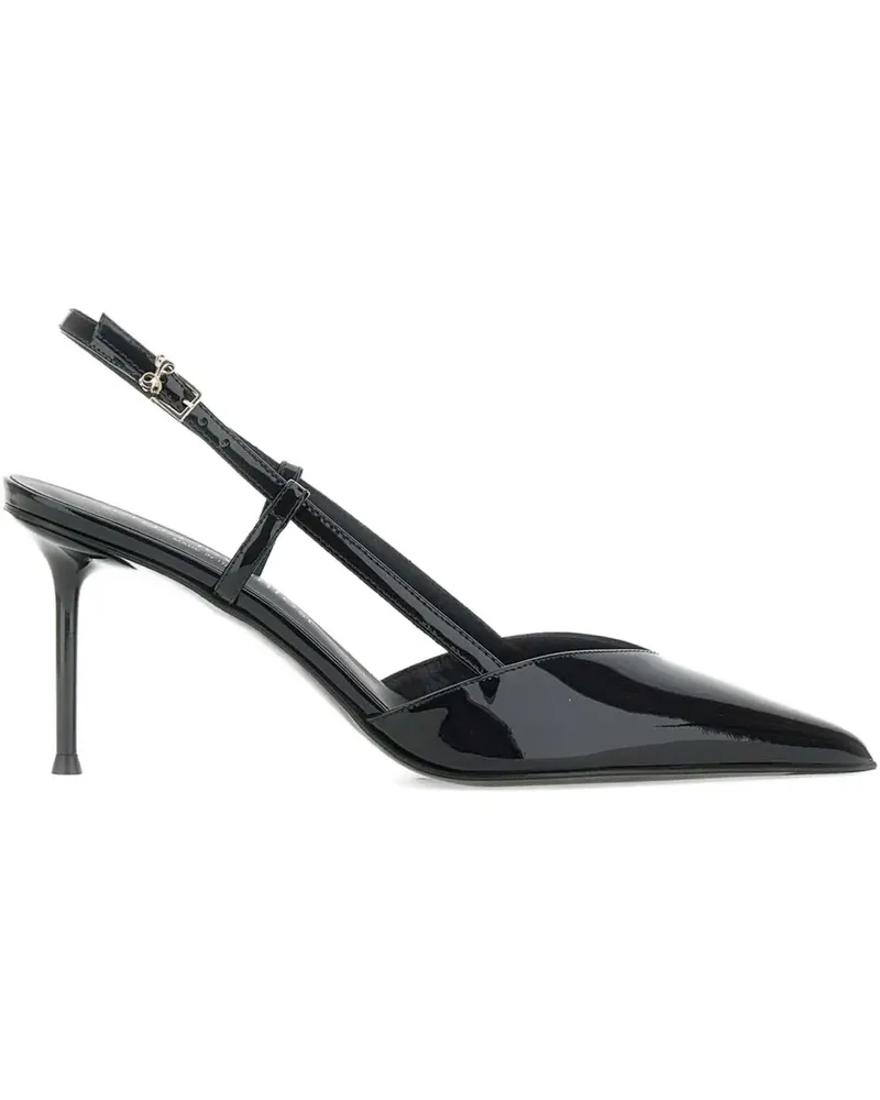 Sergio Levantesi Giulia Slingback-Pumps 70mm - Schwarz Schwarz