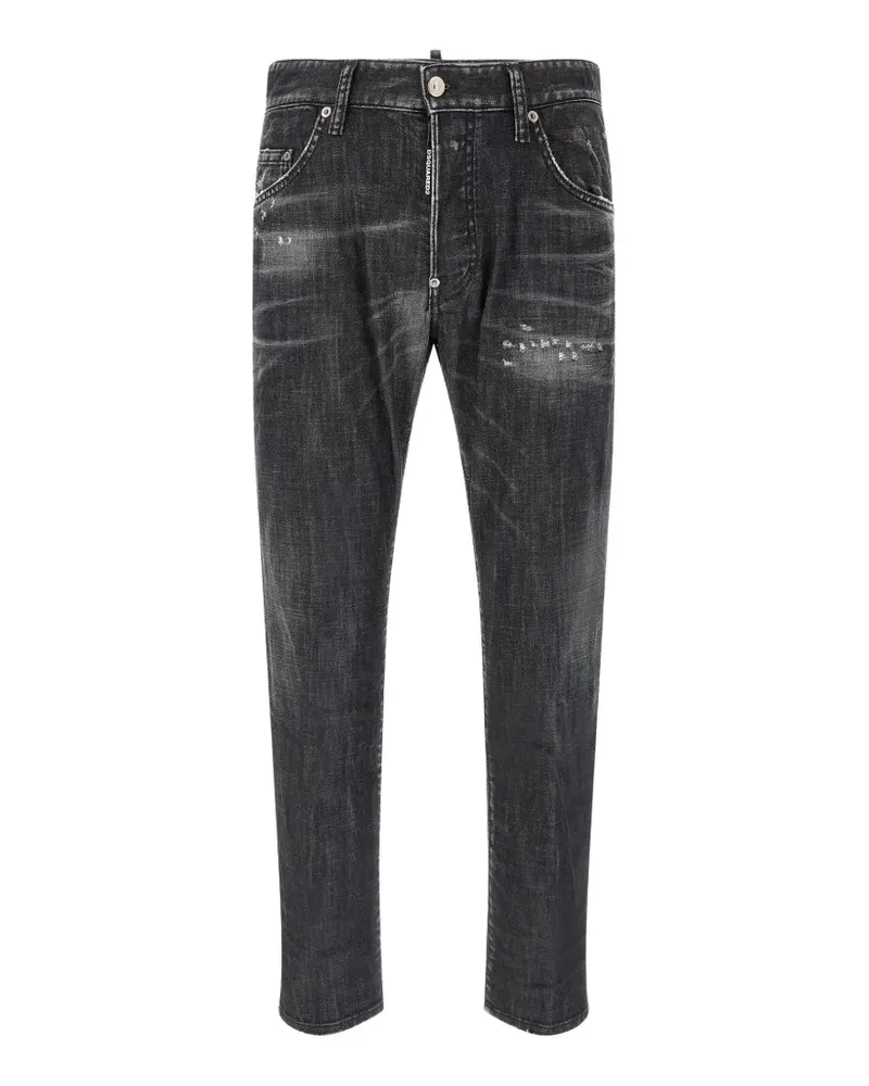 Dsquared2 distressed cropped jeans - Grau Grau
