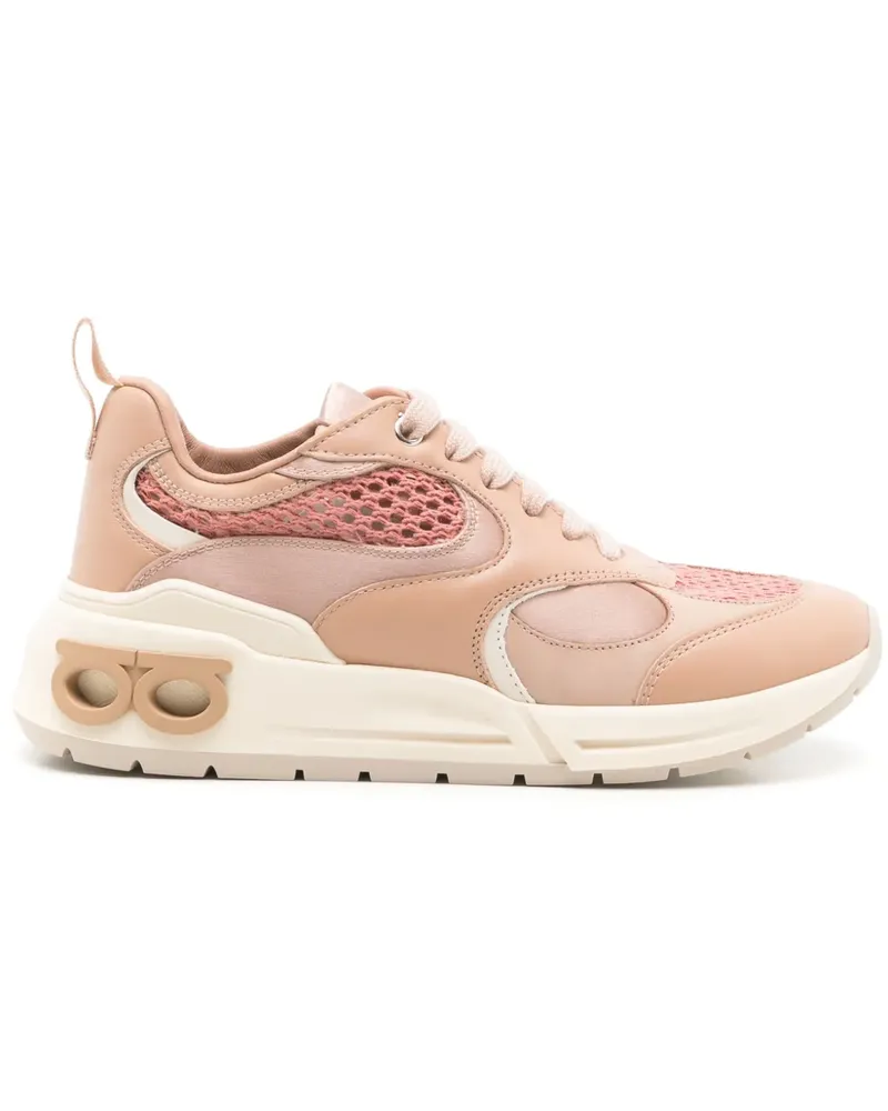 Ferragamo Gancini Sneakers - Braun Braun