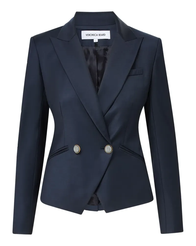 Veronica Beard Doppelreihiger Rickey Blazer - Blau Blau
