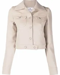 Courrèges Cropped-Jacke Nude