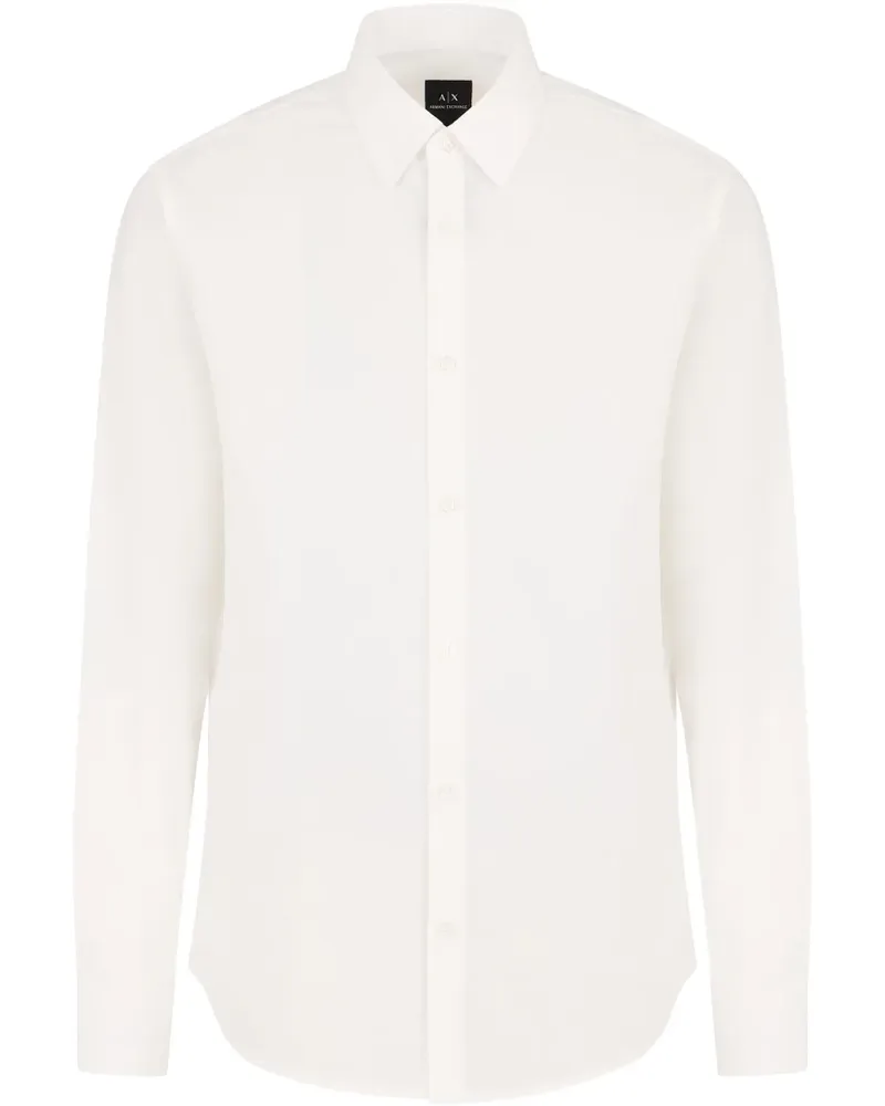 Armani Exchange Klassisches Hemd - Weiß Weiß