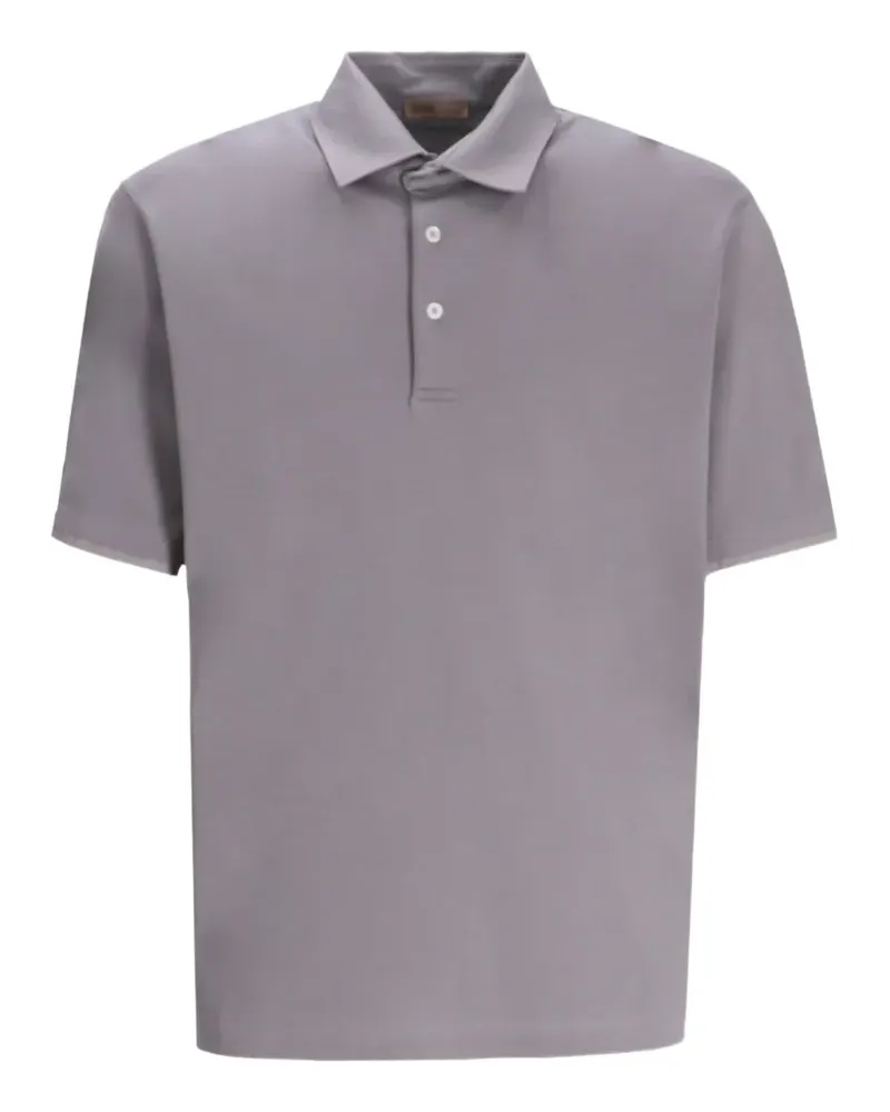 Herno Poloshirt mit kurzen Ärmeln - Grau Grau
