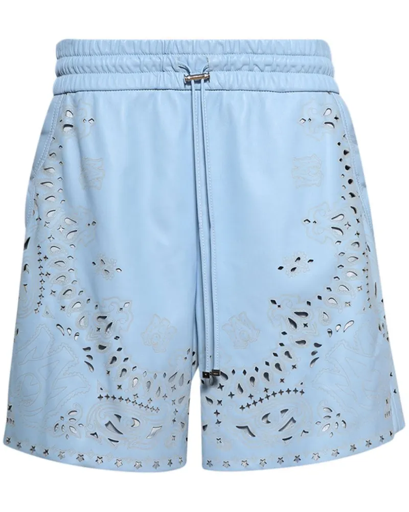 Amiri Shorts mit Cut-Outs - Blau Blau