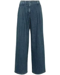 Golden Goose Gerade Flavia High-Waist-Jeans Blau