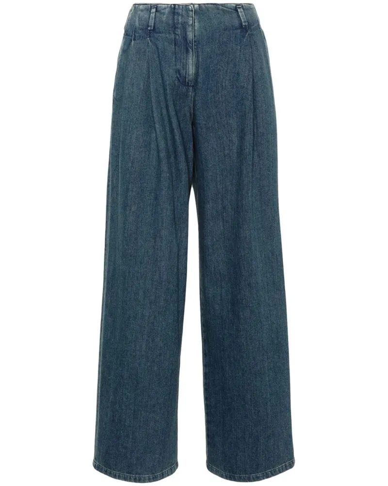 Golden Goose Gerade Flavia High-Waist-Jeans - Blau Blau