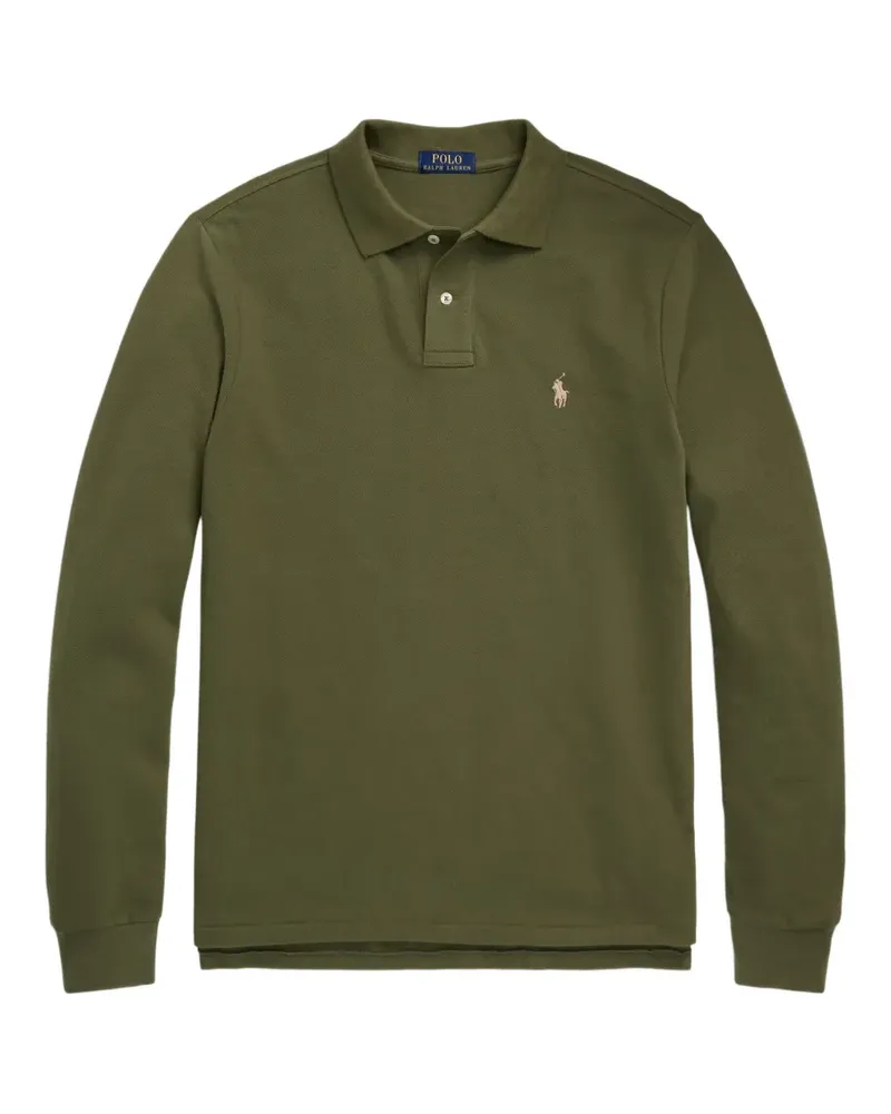 Ralph Lauren Langärmeliges Poloshirt - Grün Grün