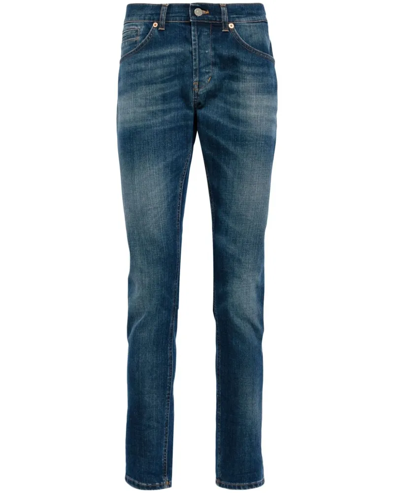 Dondup Jeans mit geradem Bein - Blau Blau