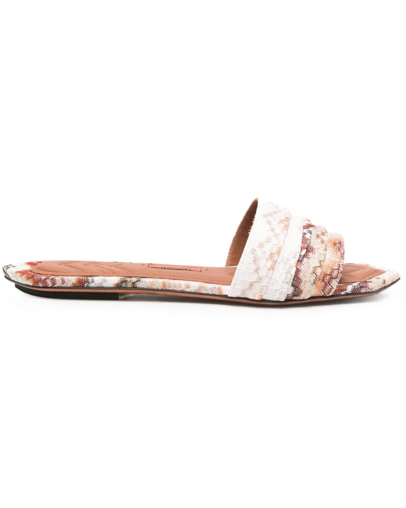 Missoni Sandalen mit Zickzackmuster - Braun Braun