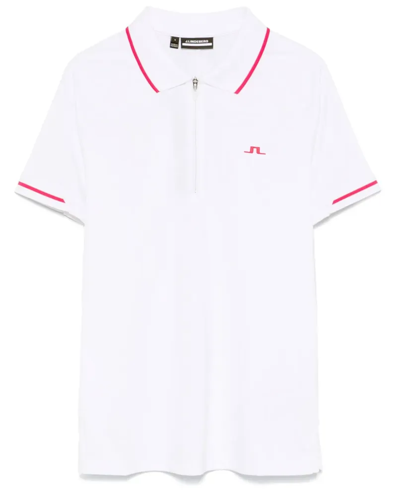 J.Lindeberg Lee Poloshirt - Weiß Weiß
