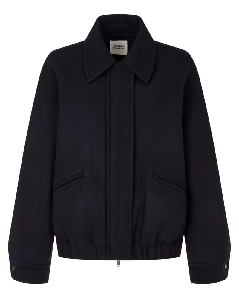 STUDIO TOMBOY Jacke aus Wolle - Blau Blau