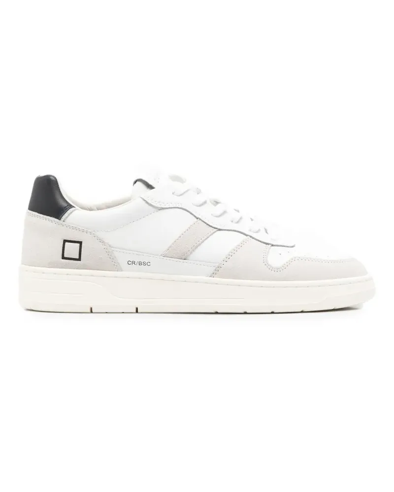 D.A.T.E. Court 2.0 perforated sneakers - Weiß Weiß