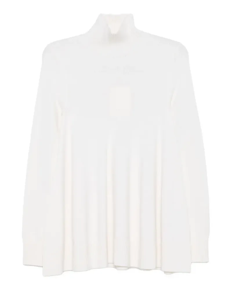 Totême Gerippter Rollkragenpullover - Nude Nude