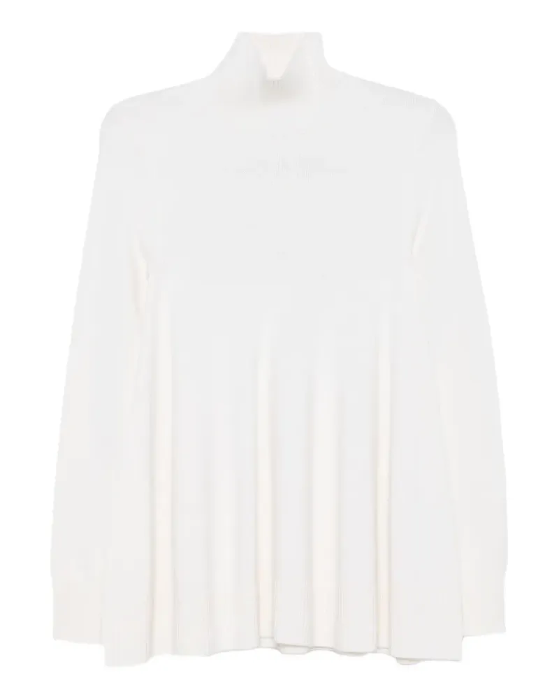 Totême Gerippter Rollkragenpullover - Nude Nude