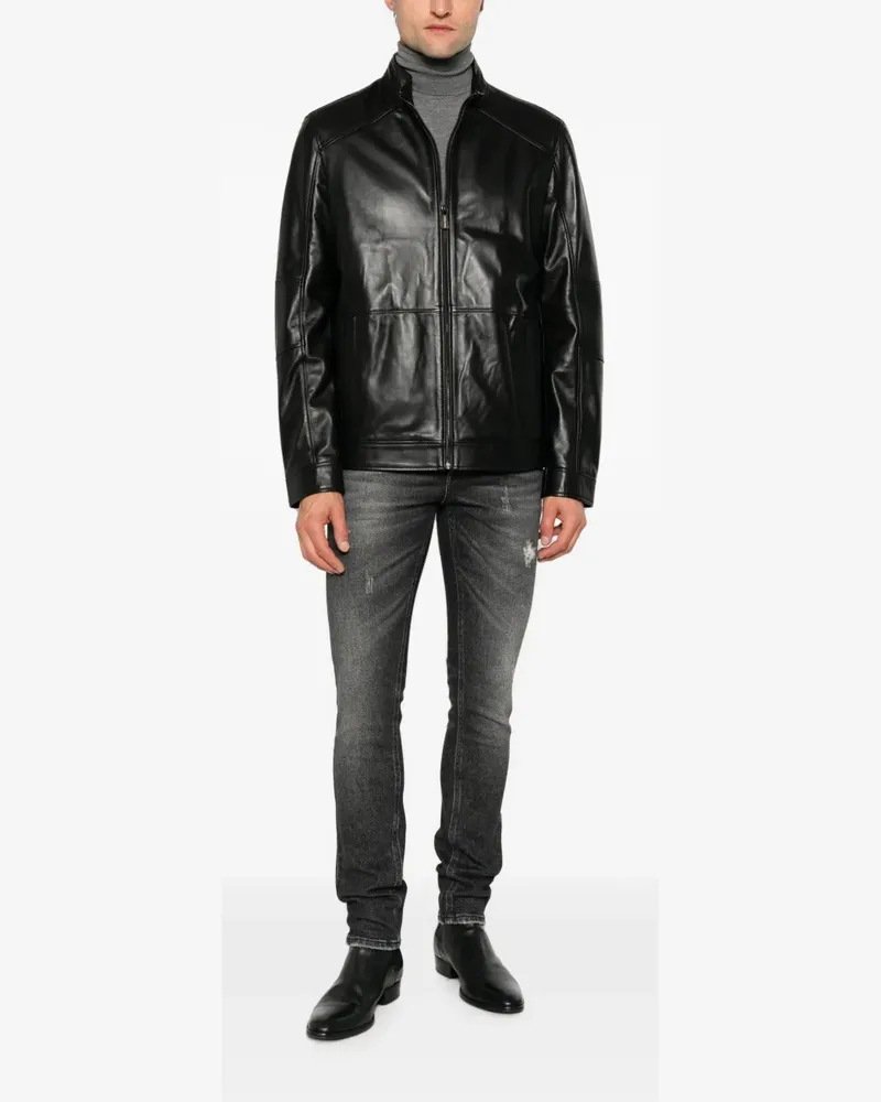 Dondup distressed-finish faded-effect jeans - Schwarz Schwarz