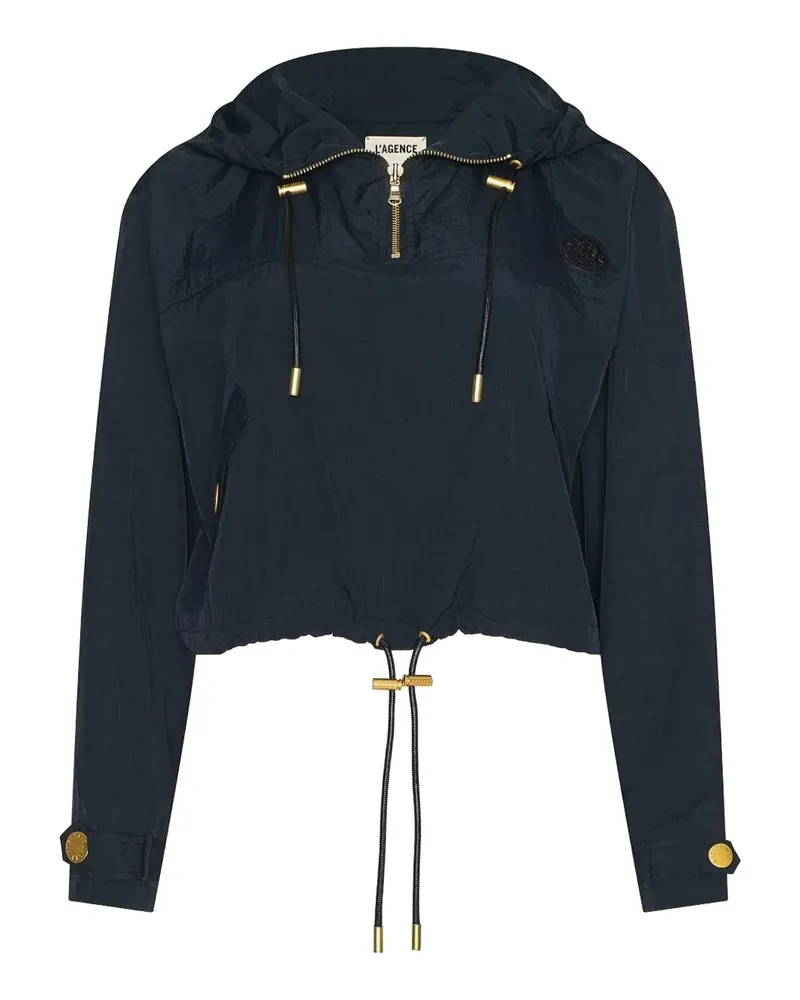 L'Agence Bronwyn Kapuzenjacke - Schwarz Schwarz
