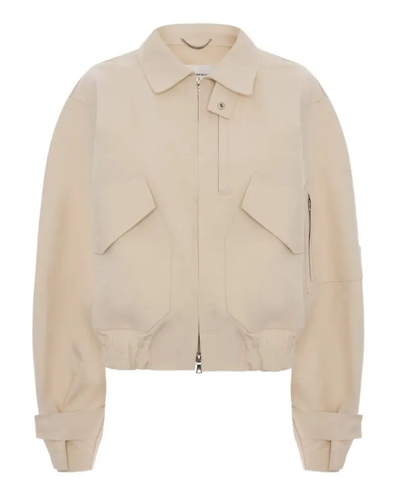 Victoria Beckham x Mackintosh Bomberjacke - Nude Nude