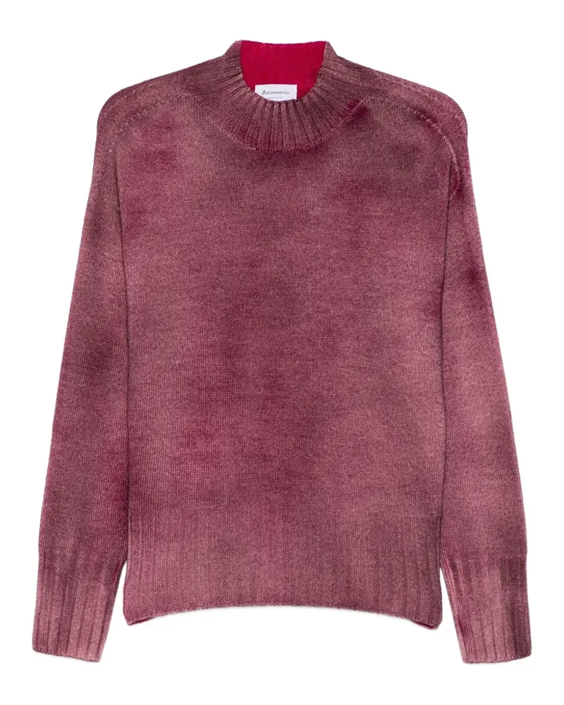 Arovescio Langärmeliger Pullover - Rot Rot