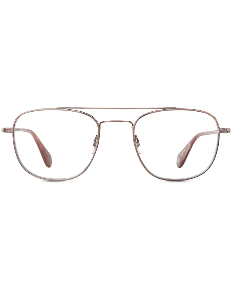 Garrett Leight Clubhouse II Brille - Gold Gold