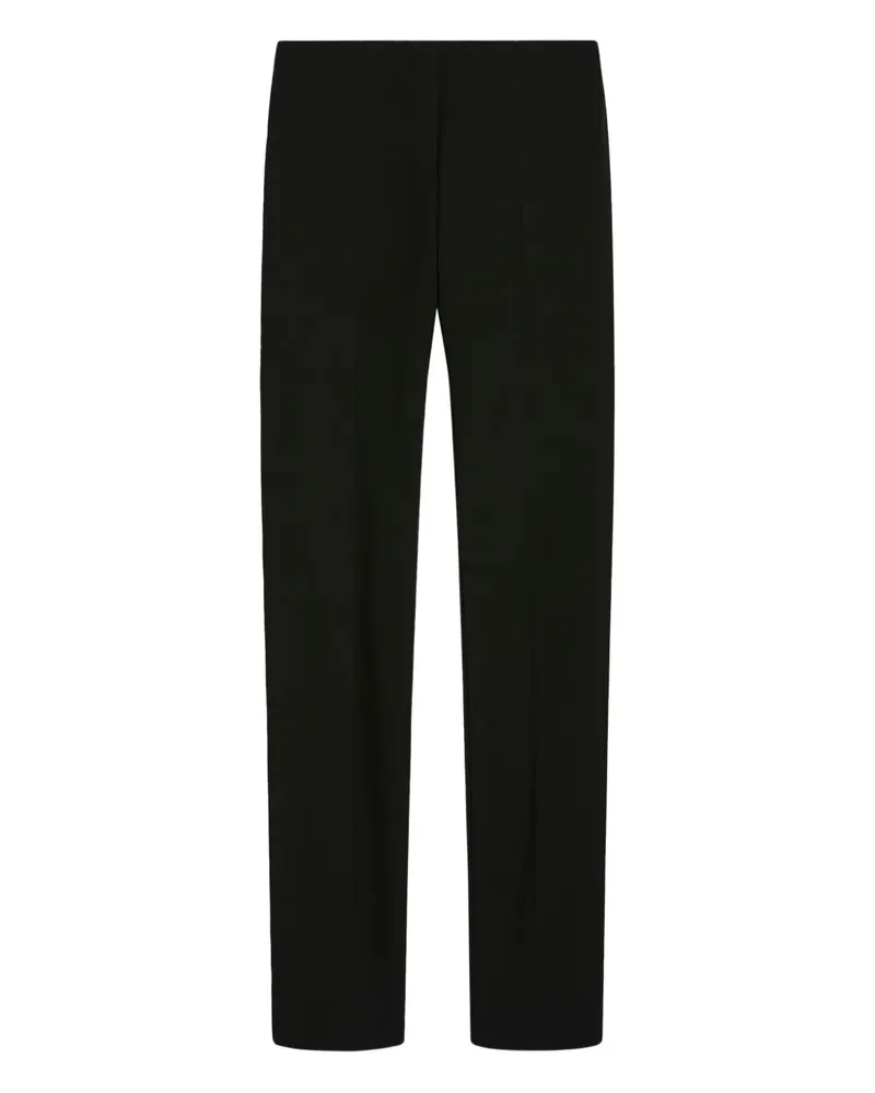 Max Mara Baschi Hose mit Schlitz - Schwarz Schwarz