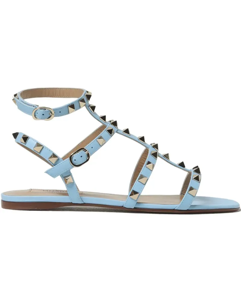 Valentino Garavani Rockstud Sandalen - Blau Blau