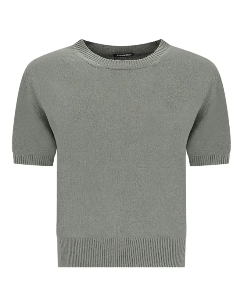 Canessa T-Shirt mit rundem Ausschnitt - Grau Grau