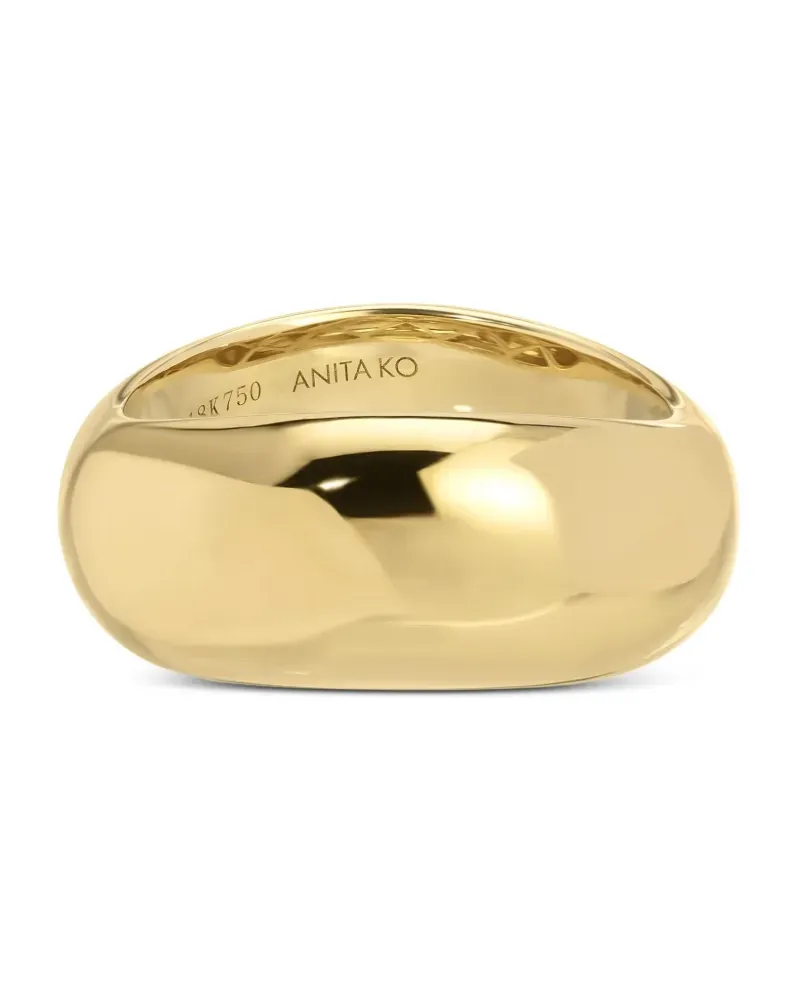 ANITA KO 18kt Celeste Wave Gelbgoldring Gold