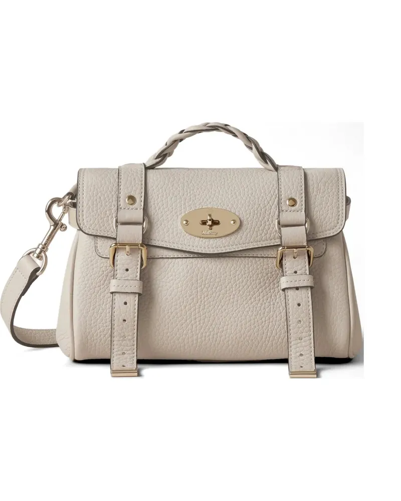 Mulberry mini Alexa buckled tote bag - Nude Nude