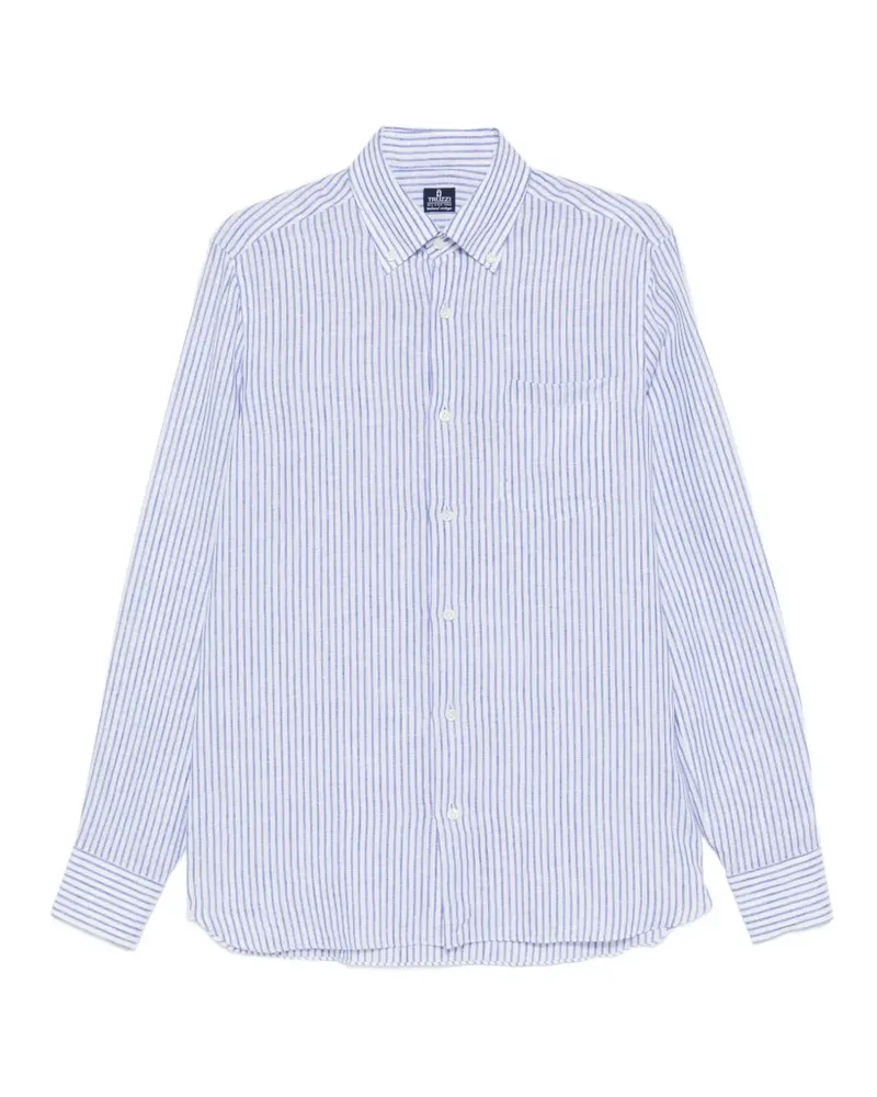 Truzzi striped buttoned shirt - Weiß Weiß