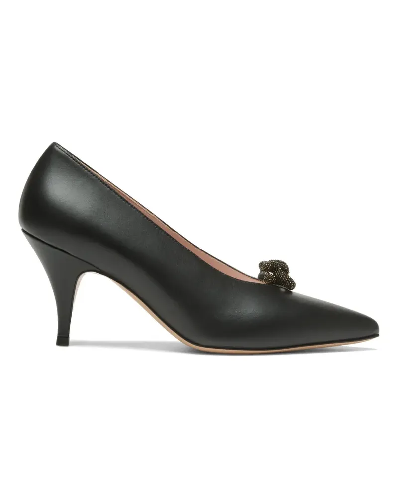 Fabiana Filippi Pumps mit Knotendetail - Schwarz Schwarz