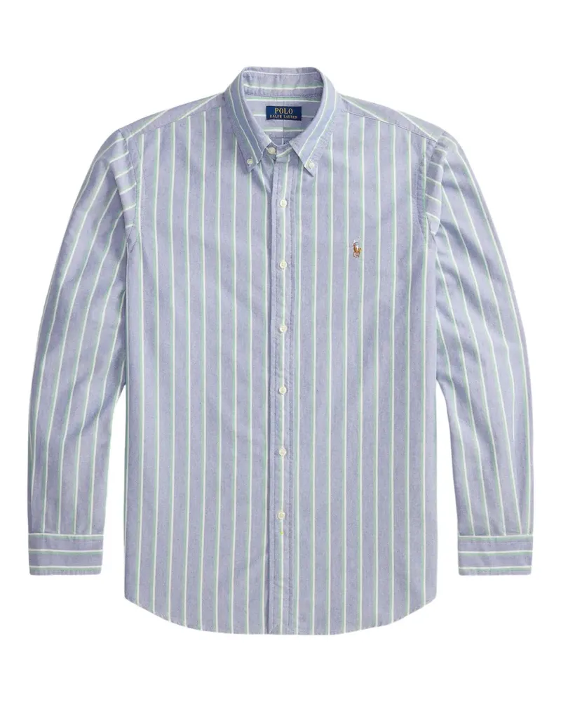Ralph Lauren Gestreiftes Hemd - Blau Blau