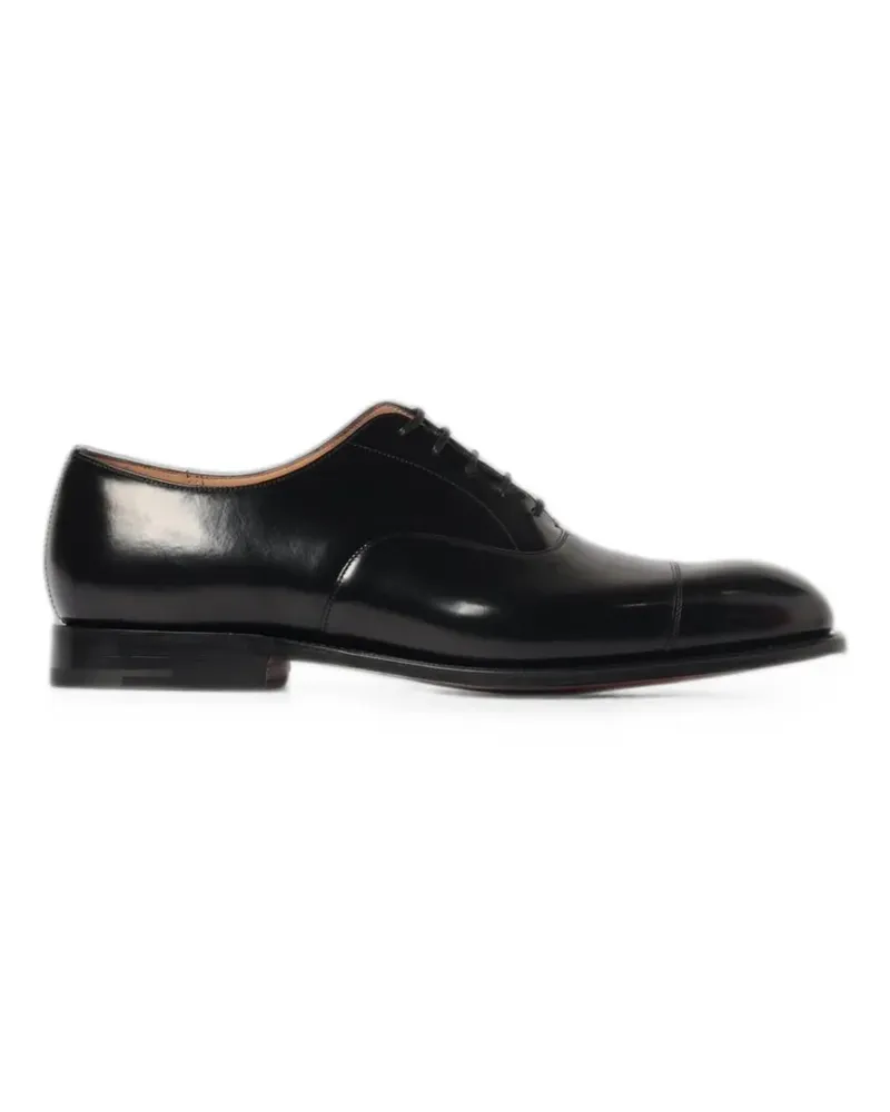 Church's Oxford leather shoes - Schwarz Schwarz