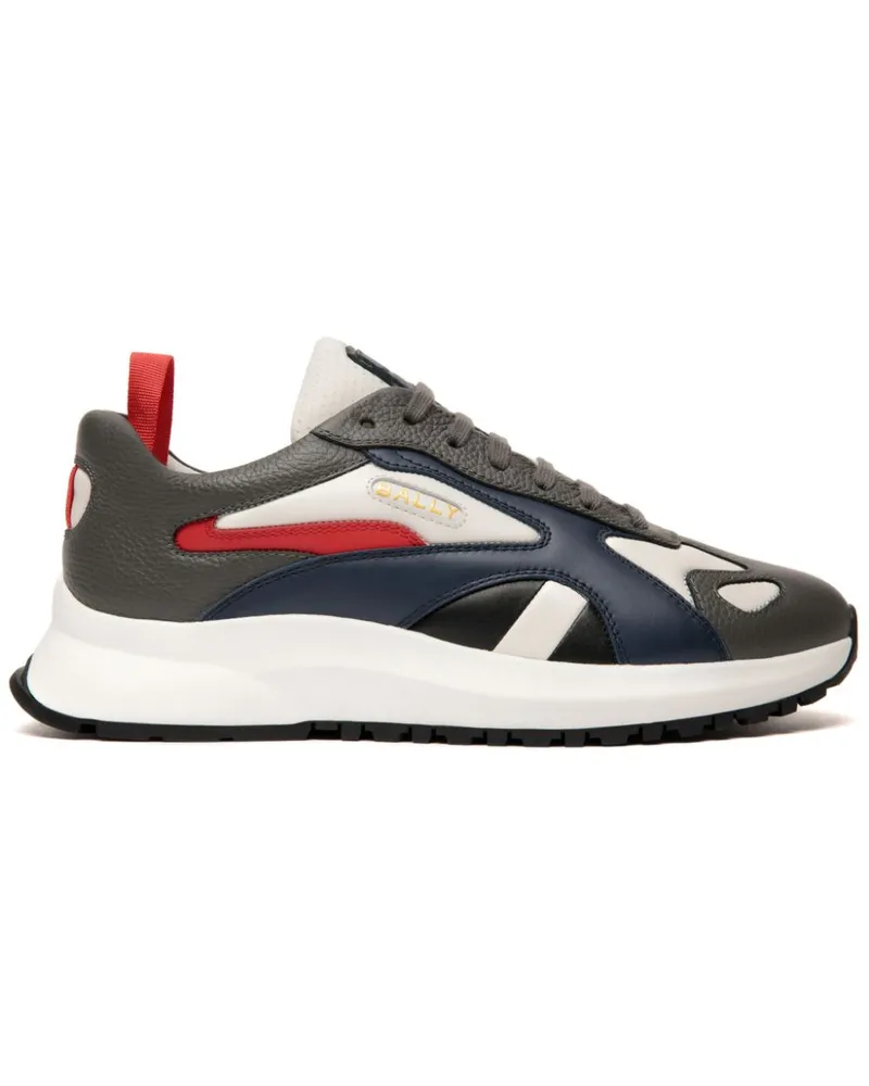 Bally Sneakers mit Kontrasteinsätzen - Braun Braun