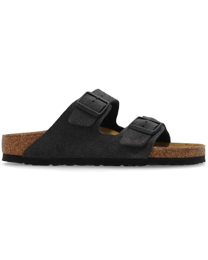 Birkenstock Arizona Sandalen aus Wildleder - Grau Grau