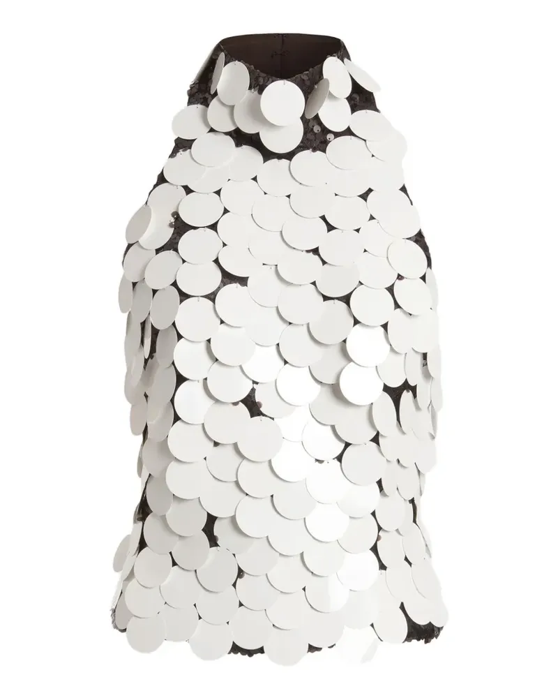 16ARLINGTON Ula sequin top - Weiß Weiß