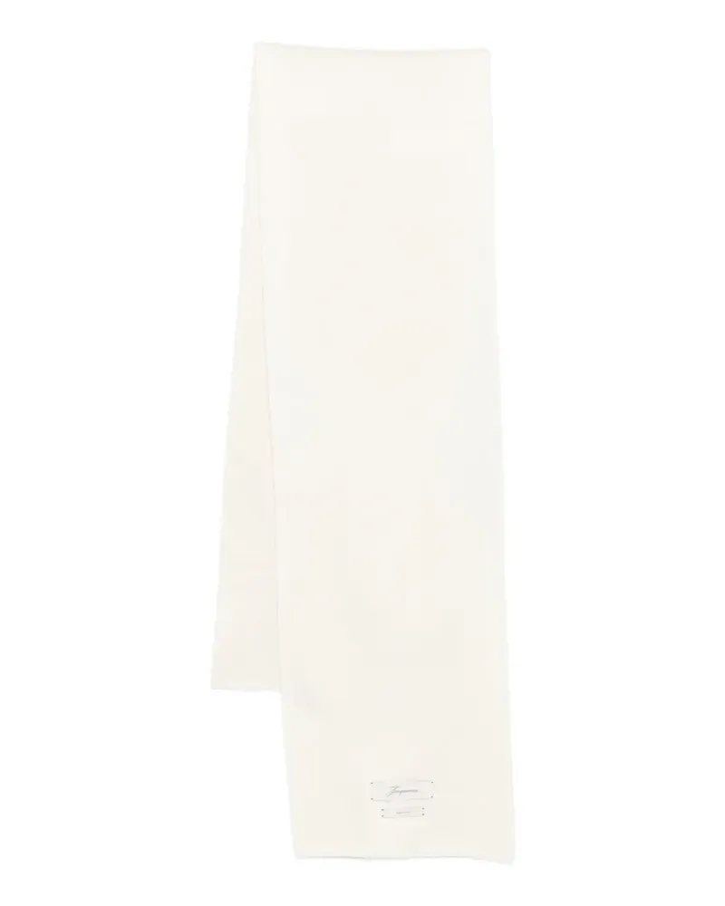 Jacquemus The Cachemiro scarf - Weiß Weiß