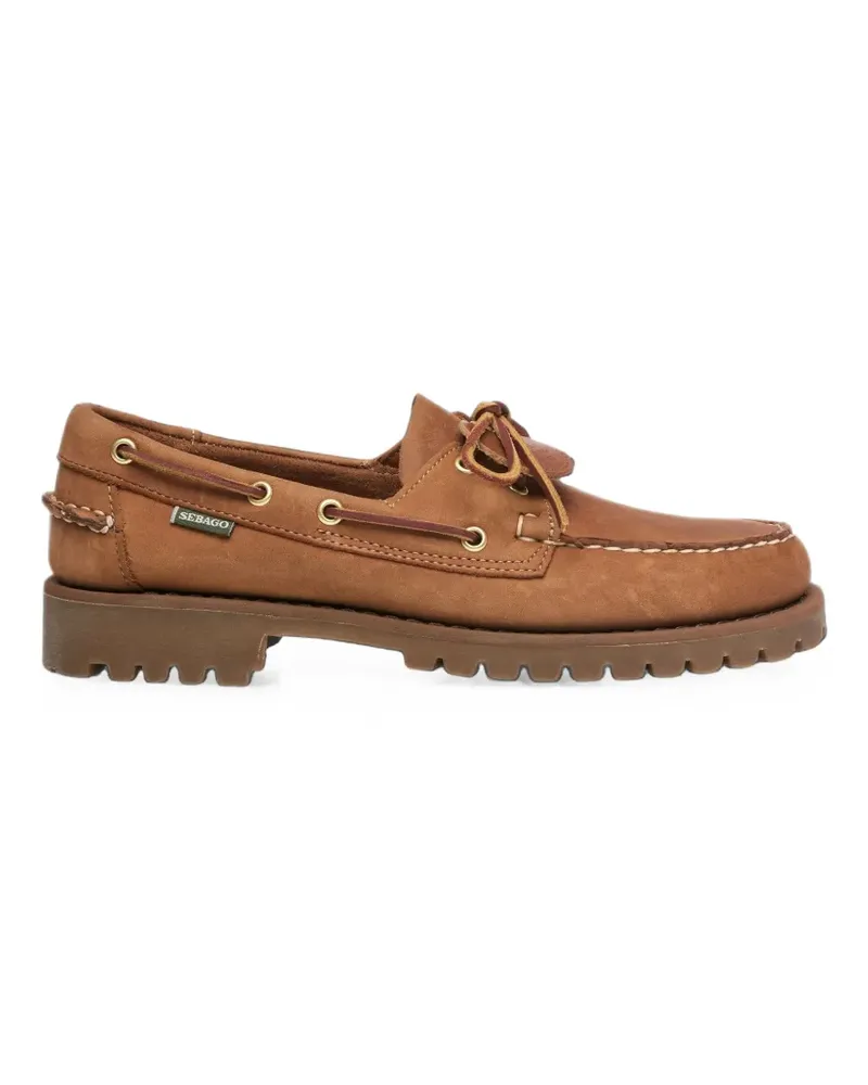 Sebago Ranger Artisan Texas lace-up boat shoes - Braun Braun
