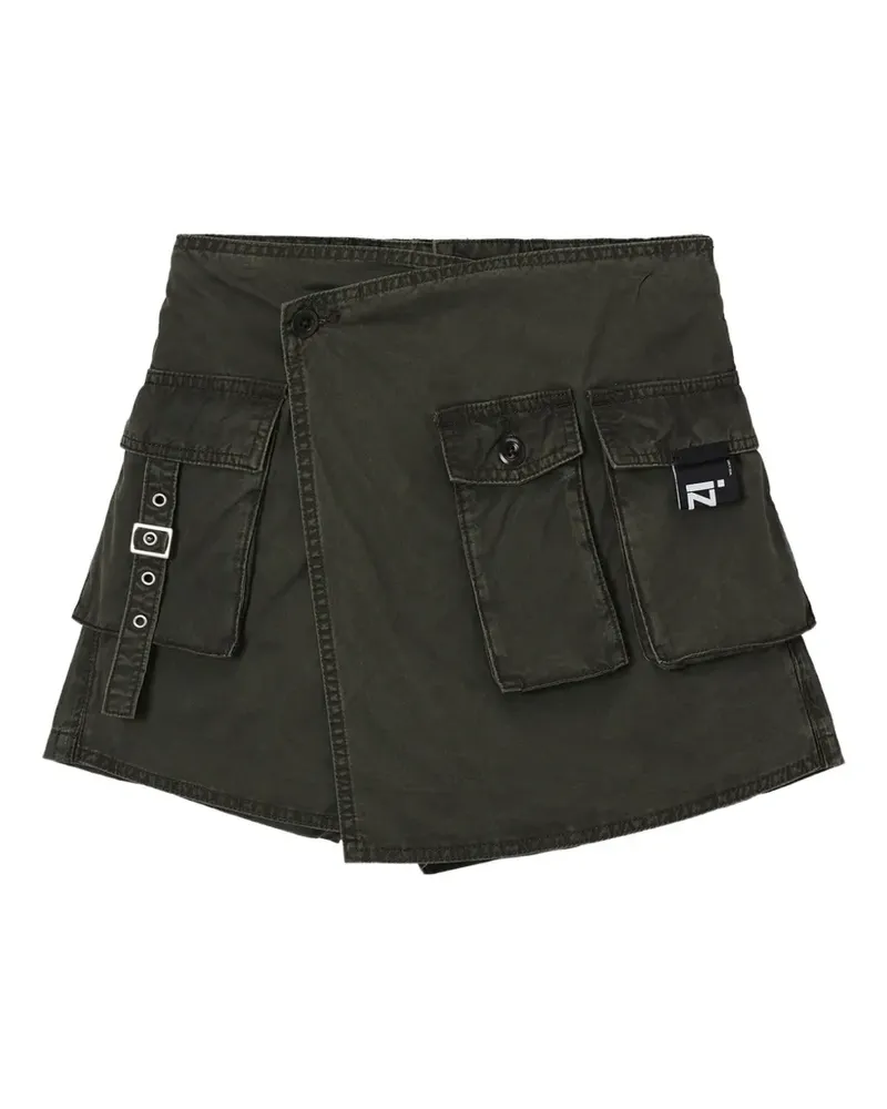 Izzue Shorts mit aufgesetzten Taschen - Grün Grün