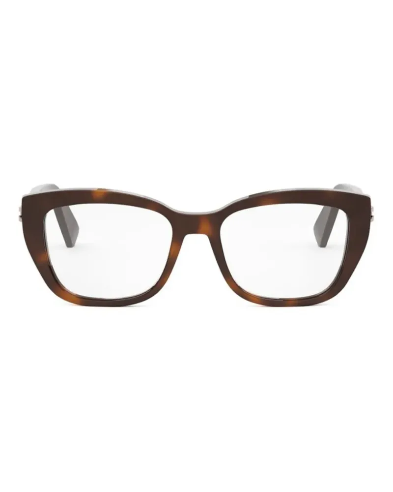 Bulgari Brille in Schildpattoptik - Braun Braun