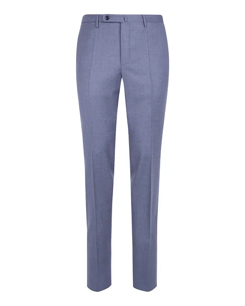 Incotex wool chino trousers - Blau Blau