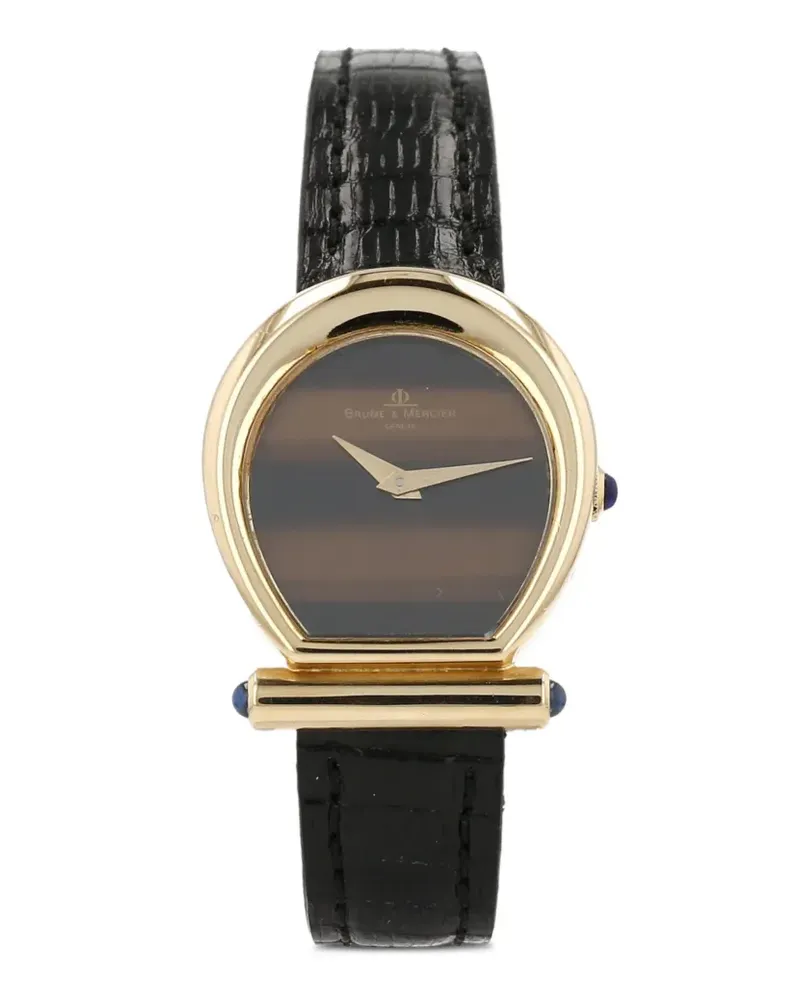 Baume & Mercier 1980s Vintage Armbanduhr 30mm - Gold Gold
