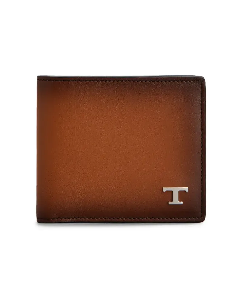 TOD'S TSY Portemonnaie mit Klappe - Braun Braun