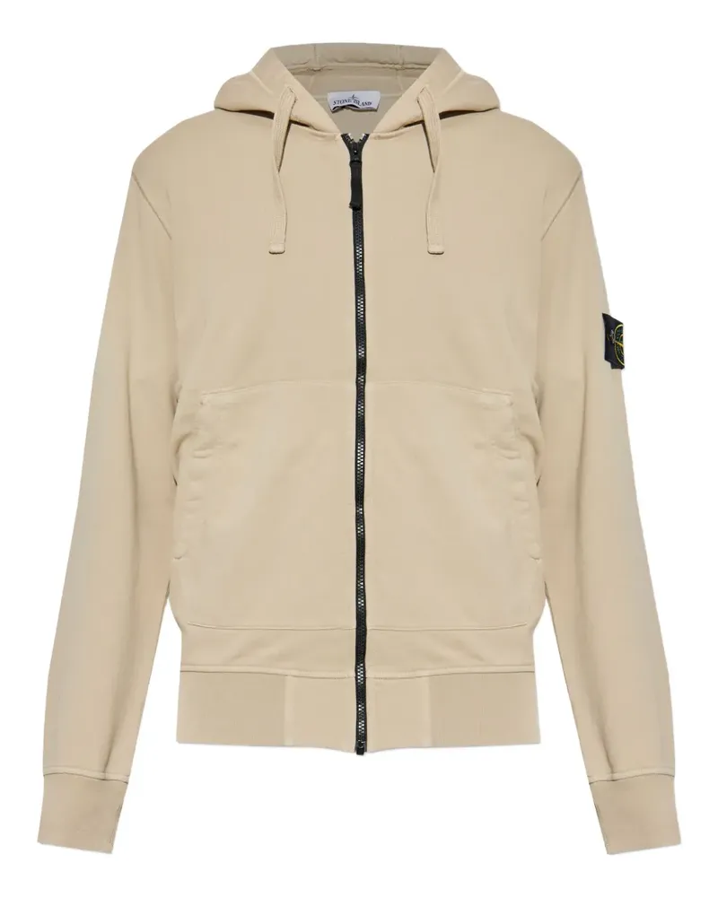 Stone Island zip-up hoodie - Nude Nude