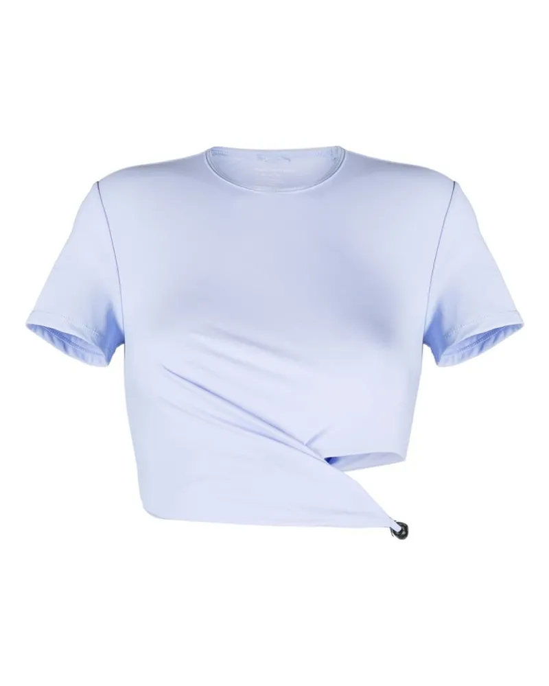 Christopher Esber Crystal Fracture Twist Bikinioberteil - Blau Blau