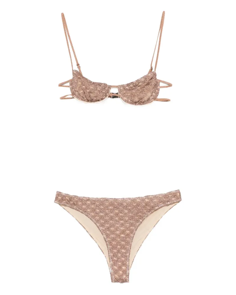 Missoni lace bikini - Braun Braun