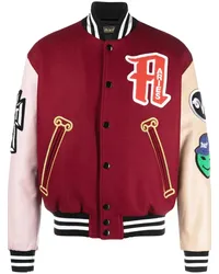 Aries Collegejacke mit Logo-Patch Nude