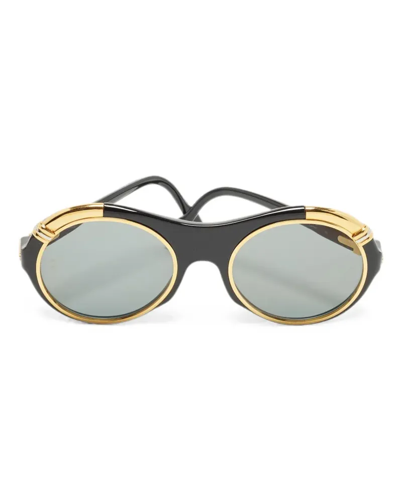 Cartier 1991 Diabolo round sunglasses - Schwarz Schwarz