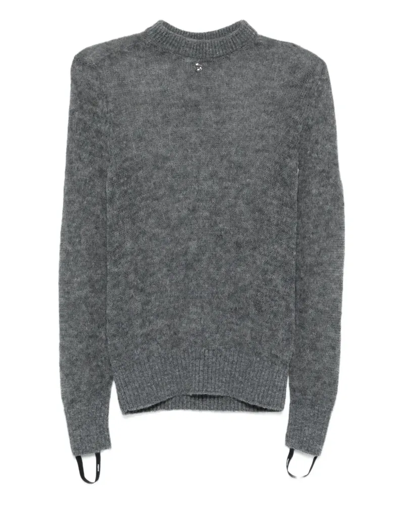 COPERNI Sweatshirt mit Logo-Verzierung - Grau Grau