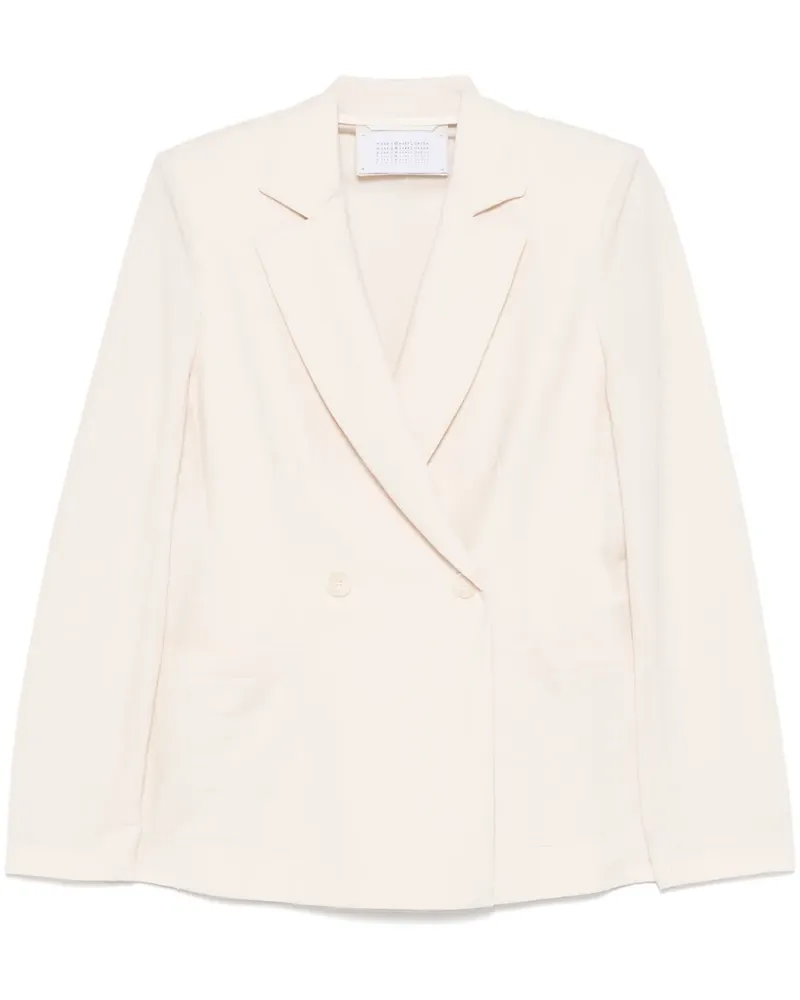 Harris Wharf London Doppelreihiger Blazer - Nude Nude