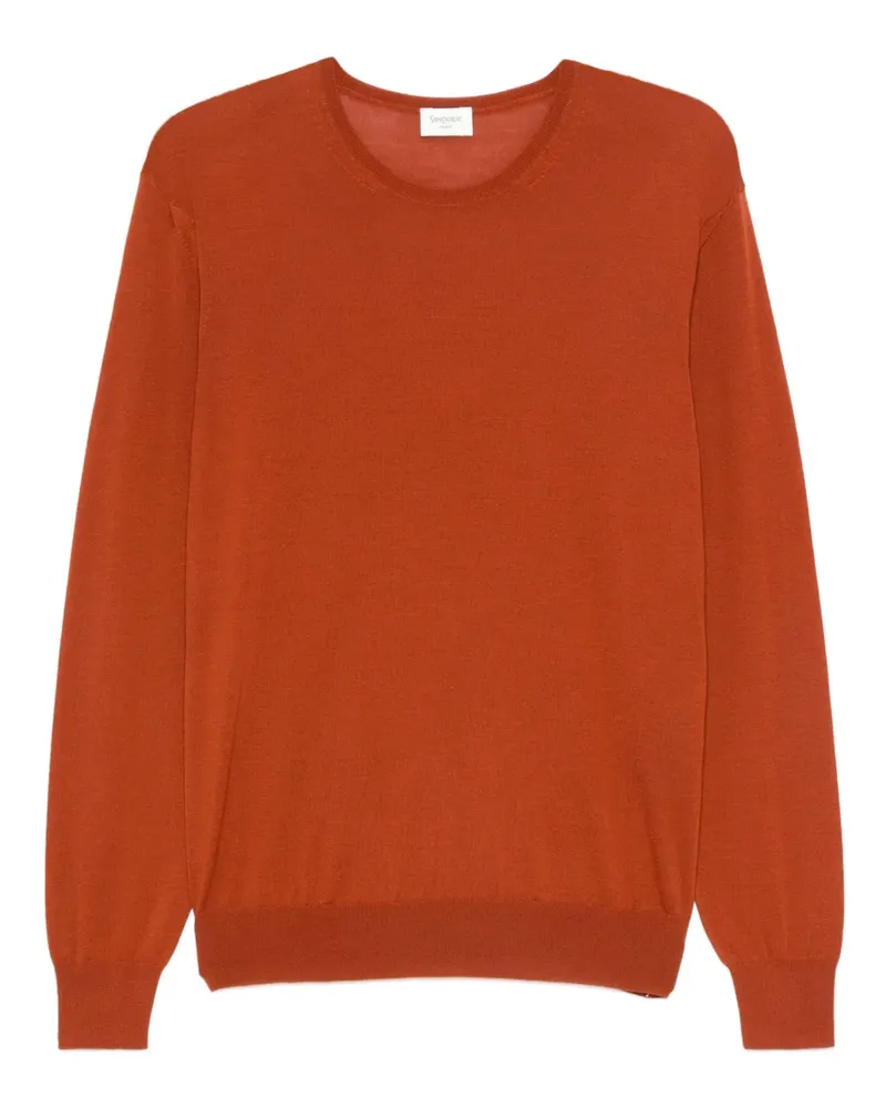 Saint Laurent Klassischer Pullover - Braun Braun